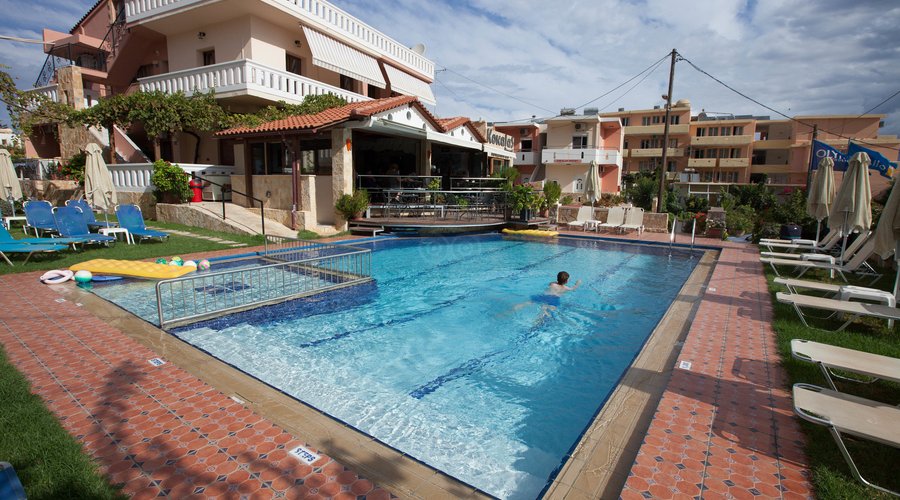 The Pool at the Kokalas Resort Georgioupoli