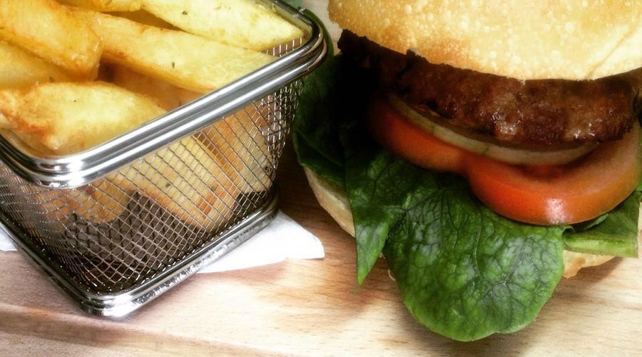 Homemade burgers