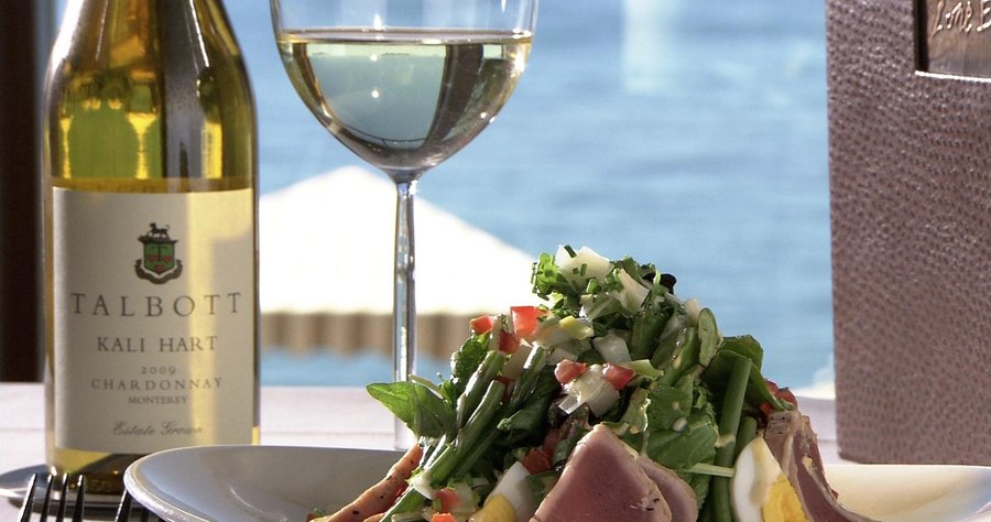 Waterfront views at Lone Eagle Grille