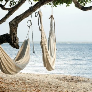 Hamacas en la playa