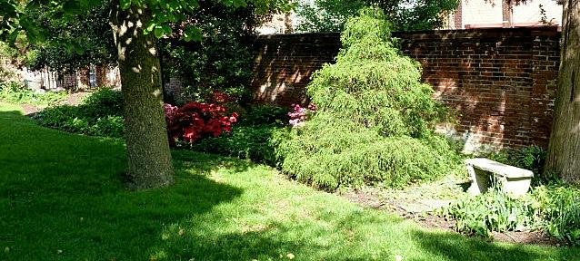 The east garden.