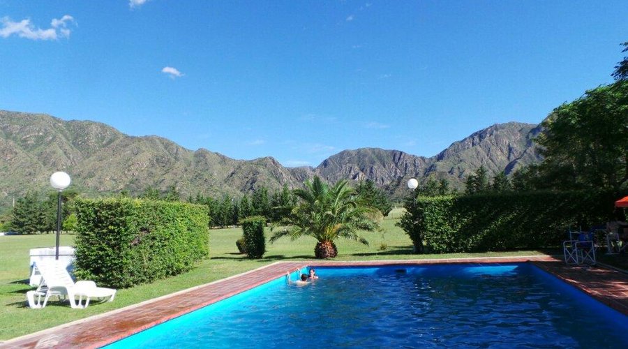 Lo mejor es la pileta, su parque y la tranquilidad