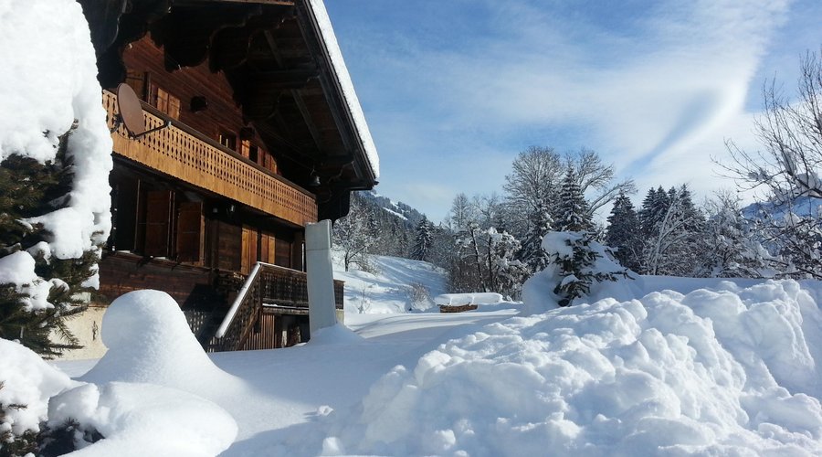 Chalet vue de face