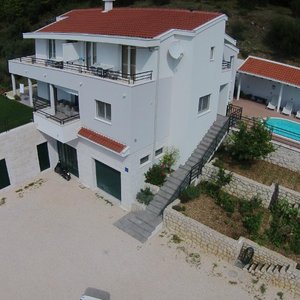 Villa Tonka from the sky