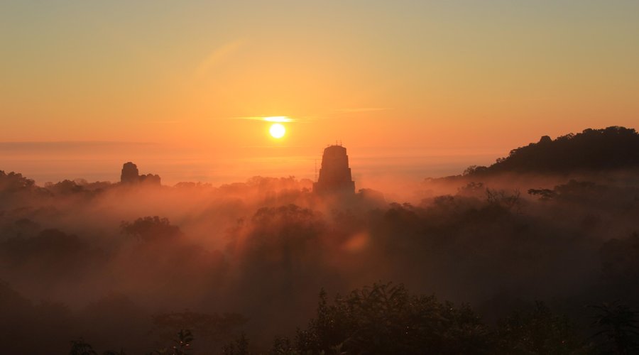 Tikal sunrise