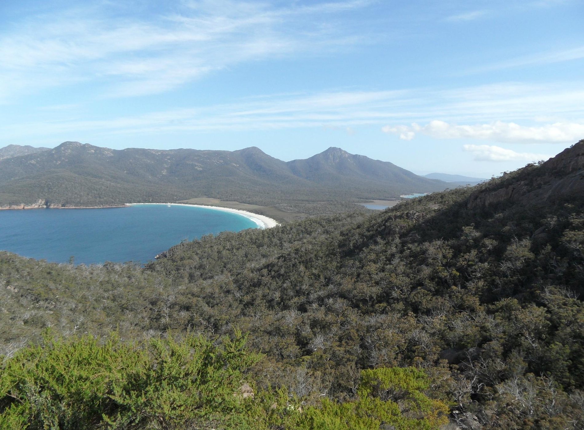 Eagle Peaks at Freycinet by null