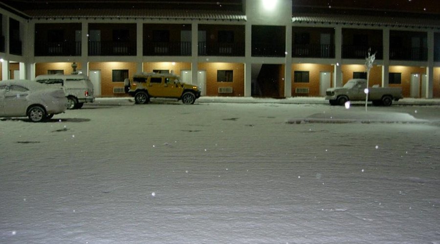 Vista Invernal "Hotel El Dorado Nevado"