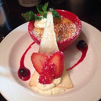 Lovely Creme Brûlée from the Sunday lunch menu