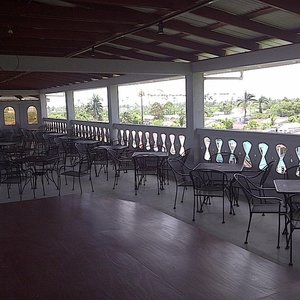 A part of the roof garden, sit and enjoy the fresh cool breeze