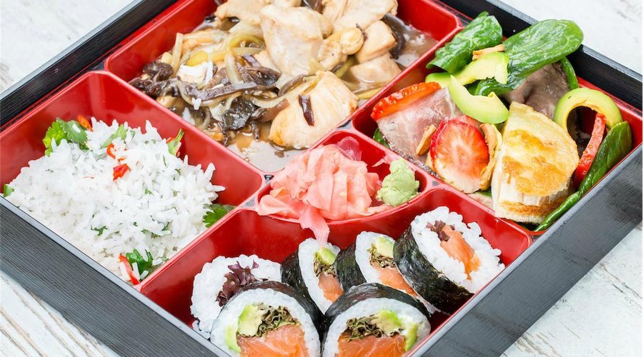 lunch menu - bento box