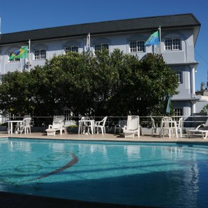Vista panorámica del hotel
