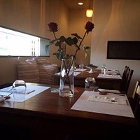 洗練された店内