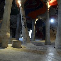 The interiors of Amdavad Ni Gufa