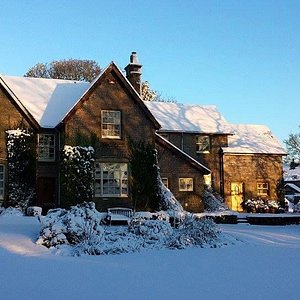 The Old Vicarage in the snow!