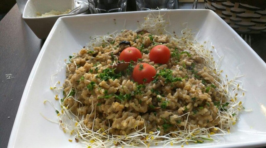 Risotto aux champignons et truffes