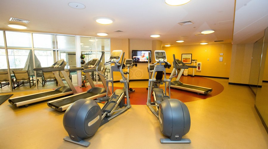 Fitness Center at the Cambria Suites Traverse City