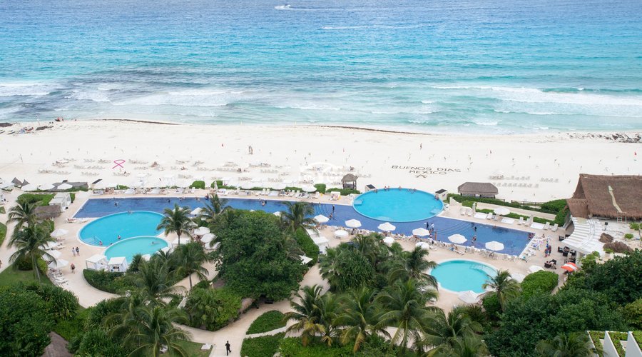 The Pool at the Live Aqua Cancun- All Inclusive