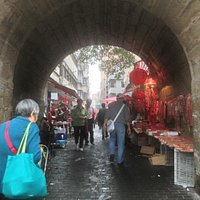 Old city gate entrance