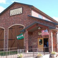 South Dakota State Railroad Museum Building- right next door to 1880 Train