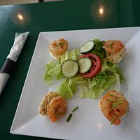 Shrimp Stuffed Eggs