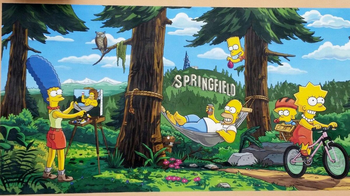 The Official Simpsons Mural, Springfield: лучшие советы перед посещением -  Tripadvisor