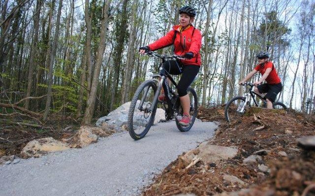 new Castle Ward mountain bike trails - bike hire northern ireland