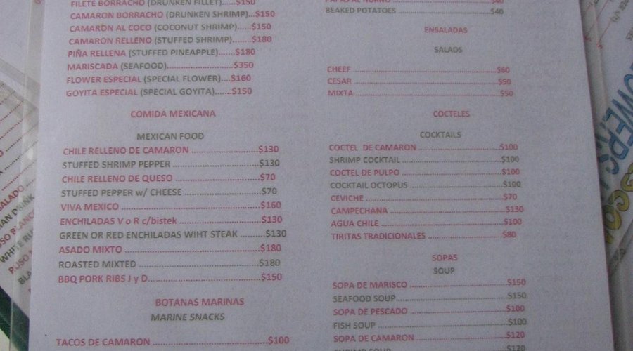 2015 Menu - Stuffed Pineapple with Chicken !!!!!
