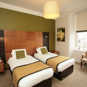 Acorn Hotel in Glasgow, image may contain: Interior Design, Indoors, Furniture, Bedroom