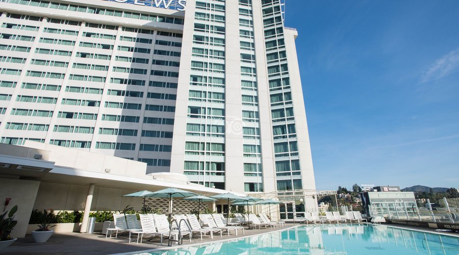 The Pool at the Loews Hollywood Hotel
