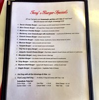 Breakfast or burgers! Great comfort food.
