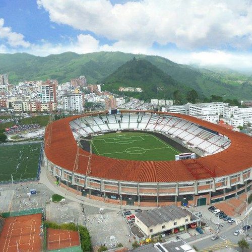 Colombia's famous soccer stadiums' attire