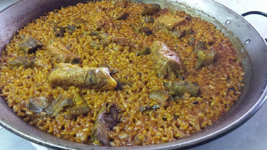 Paella como en casa