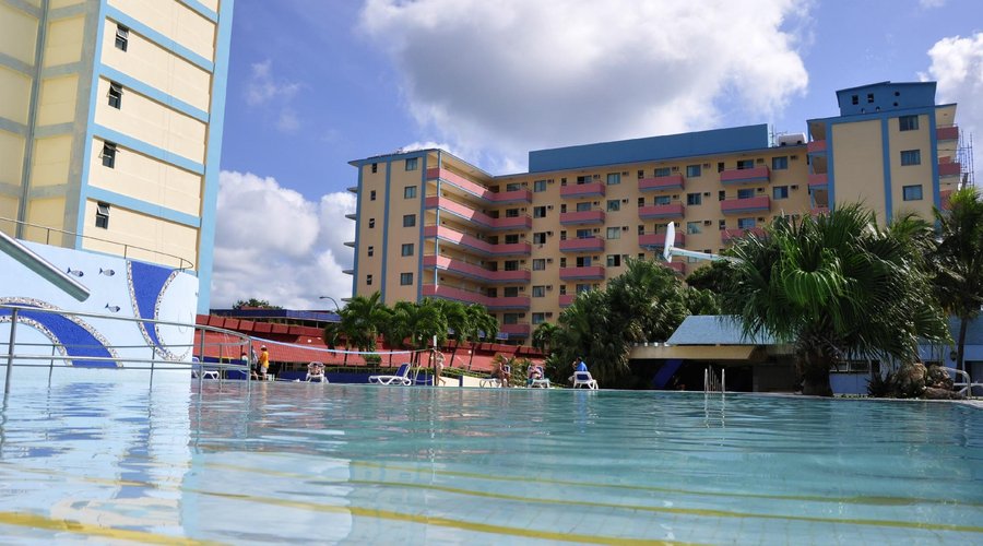 área de piscina