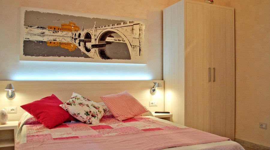 la romantica Angelica Room può ospitare fino a due persone