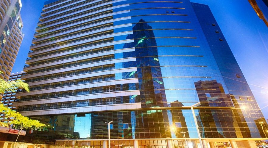 Fachada Hotel Fusion Hplus Express+