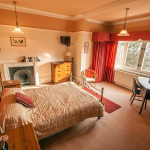 The "Red" Spacious Double Bedroom