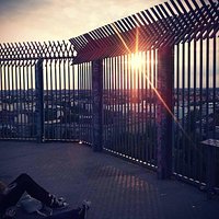 Sundown from the Humboldthain Flak Tower