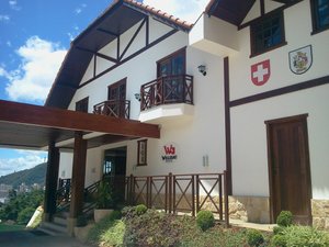 Hotel Willisau in Teresopolis, image may contain: Villa, Hotel, Lamp, Resort