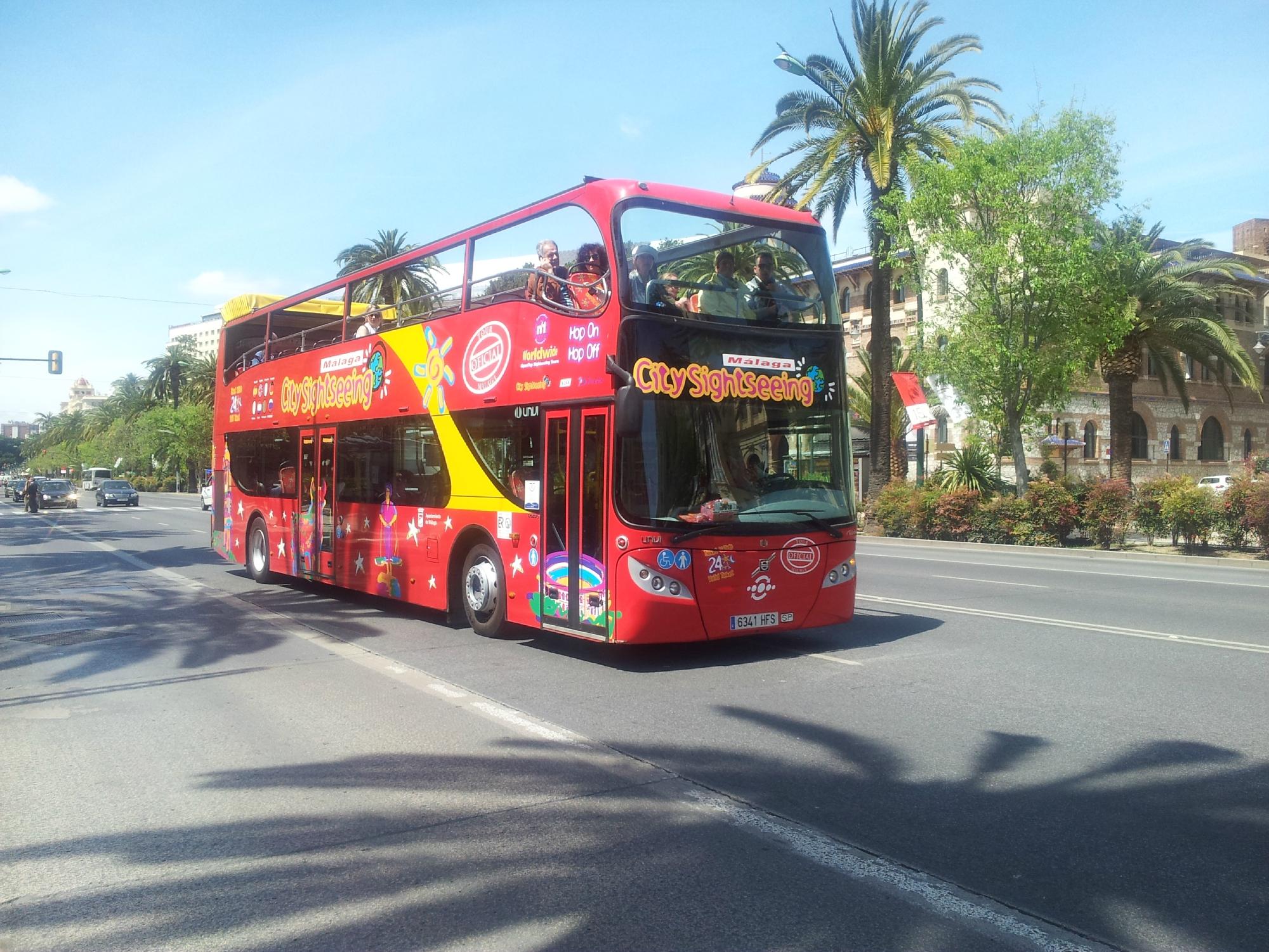 sightseeing malaga bus