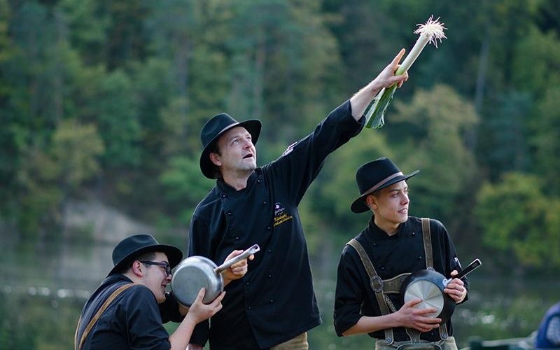 Unser lustiges Köcheteam