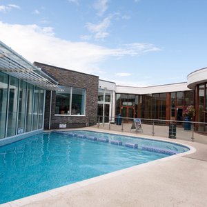 The Outdoor Pool at the Weymouth Bay Holiday Park