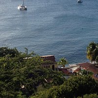 View from fort looking down near hotel