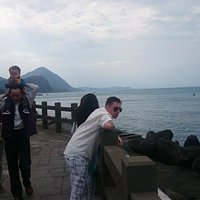 A park/walkway at the coast with a view of Cape Bitou