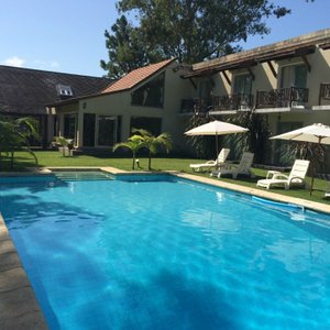 Piscina do hotel