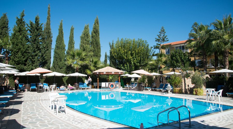 The Pool at the Apollonia Holiday Apartments