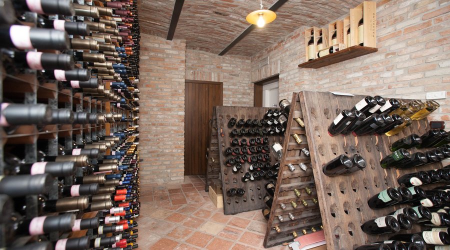 Wine Cellar at the Antico Podere Tota Virginia