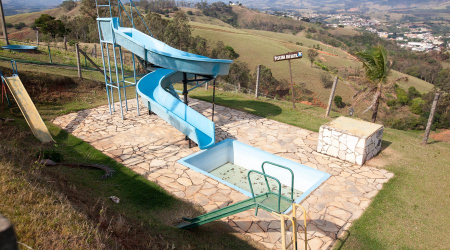 The Waterslide Pool at the Hotel Fazenda Alpes das Ãguas