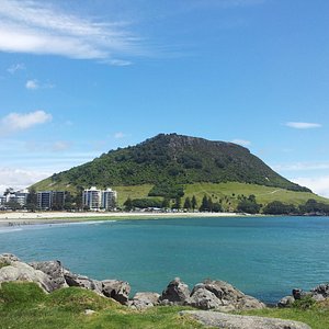 The Mount and Tauranga's main swimming beach