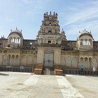 Old Rangji Temple built in 1844 AD. A unique synthesis of Dravidian and Rajasthani style of arch