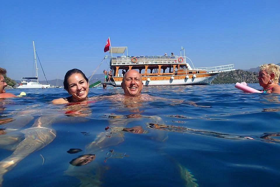 Barkas boat excursion leaflet (that is what the boat looks like) - Picture  of Cook's Club Adakoy, Marmaris - Adults Only - Tripadvisor